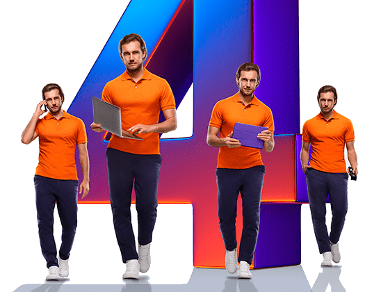 Великолепная четверка Ростелеком в&nbsp;село Дмитровское (Московская область)